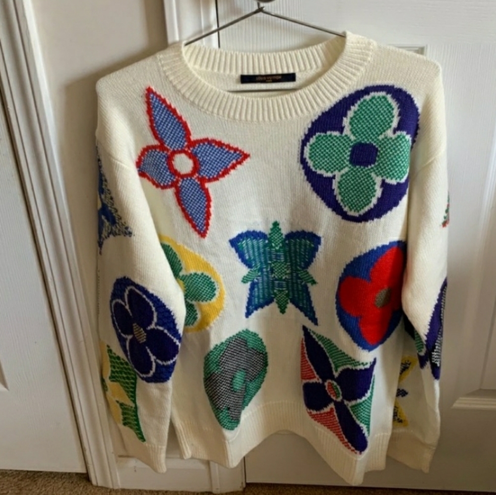 Louis Vuitton  Multicolor crewneck sweater